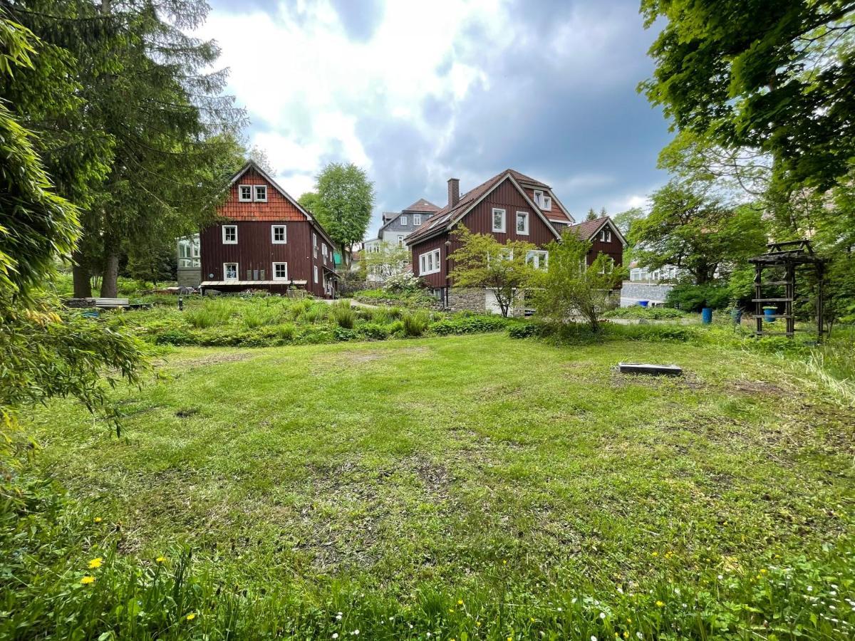 Liebevoll Eingerichtetes Ferienhaus Mit Grossem Garten Clausthal-Zellerfeld Exteriör bild