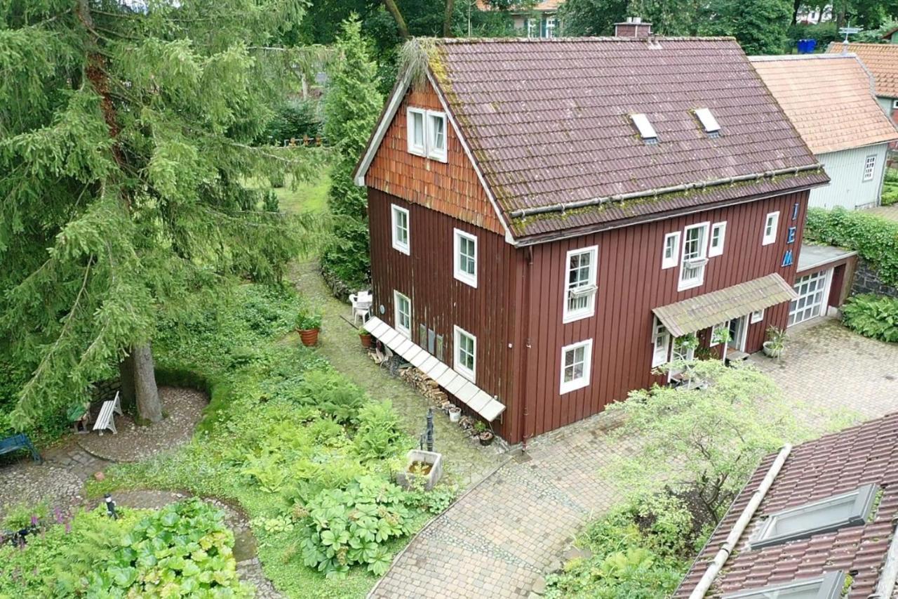 Liebevoll Eingerichtetes Ferienhaus Mit Grossem Garten Clausthal-Zellerfeld Exteriör bild
