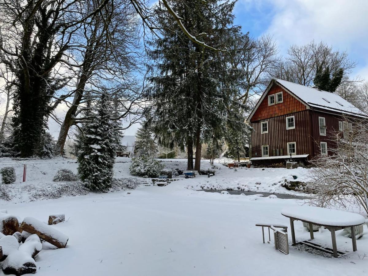 Liebevoll Eingerichtetes Ferienhaus Mit Grossem Garten Clausthal-Zellerfeld Exteriör bild
