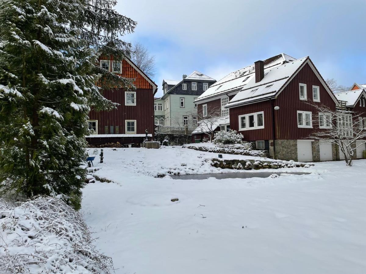 Liebevoll Eingerichtetes Ferienhaus Mit Grossem Garten Clausthal-Zellerfeld Exteriör bild